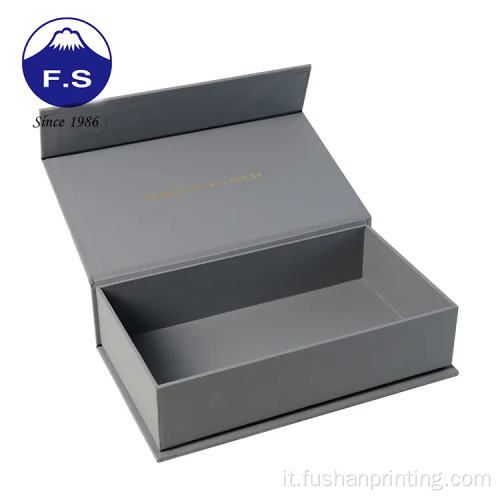 Design di lusso Golden Foil Cosmetic Regalo magnetico Box